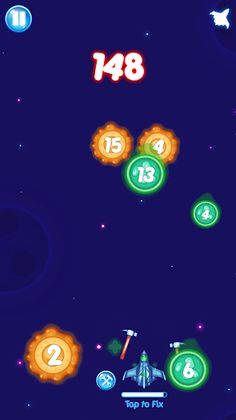 Galaxy counter fire - glanse a - Screenshot 2