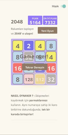 2048 Master (Mini Game) - Screenshot 4