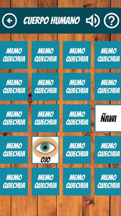 MemoQuechua - Screenshot 2