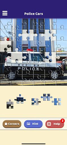 Police Cars Puzzle - Screenshot 4