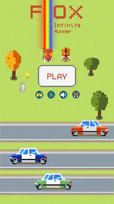 Fox Infinity Runner - Screenshot 1