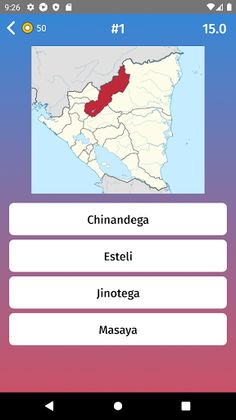 Nicaragua: Departments & Provi - Screenshot 3