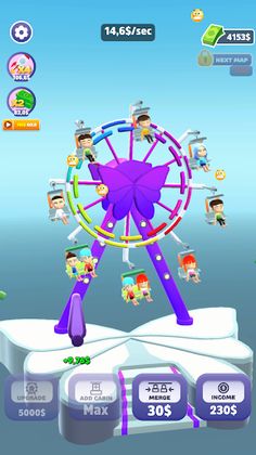 Lunapark Clicker Idle: For Fun - Screenshot 1