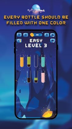 Cosmic Water Sort - Puzzle - Screenshot 4