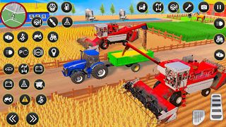 Police Heavy Tractor Farming - Screenshot 1