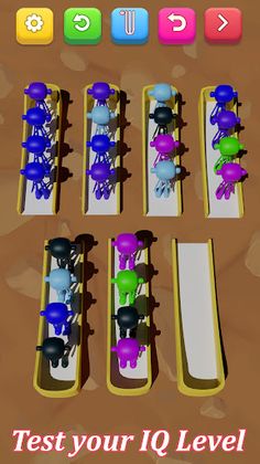 Toys Sort Puzzle Color Sorted - Screenshot 1