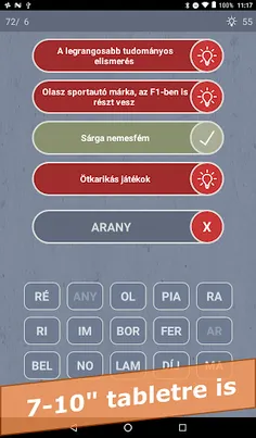 Szókirakó - Screenshot 3