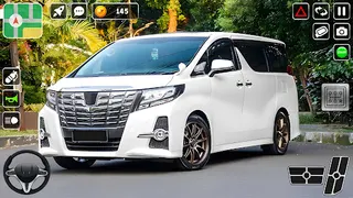 Alphard Car Game Simulator 3D - Screenshot 1