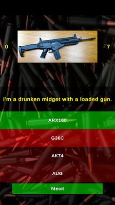 Assault Rifle Machine Gun Quiz - Screenshot 4