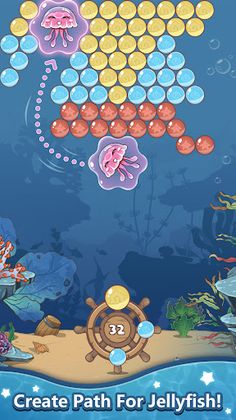 Bubble Shooter - Fish World - Screenshot 2