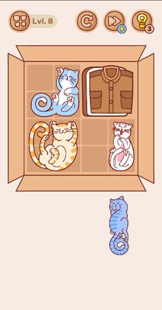 Cute Cat Block Puzzle - Screenshot 2