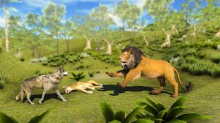 Lion Animal Simulator Games 3d - Screenshot 1