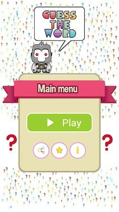 Guess the word - Screenshot 1