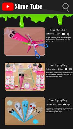 Piping Bags - Makeup Slime Mix - Screenshot 2