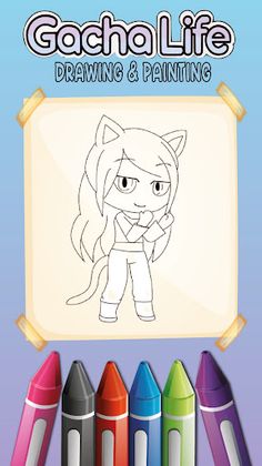 Gacha Life Coloring Book - Screenshot 2