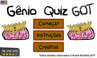 Genius Quiz GOT - Screenshot 1