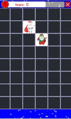 Memory card game with Santa - Screenshot 3