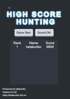 HIGH SCORE HUNTING - Screenshot 1