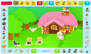 Sticker Book 4: Fairy Tales - Screenshot 1