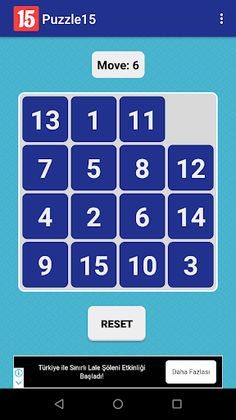 Puzzle 15 - Screenshot 4