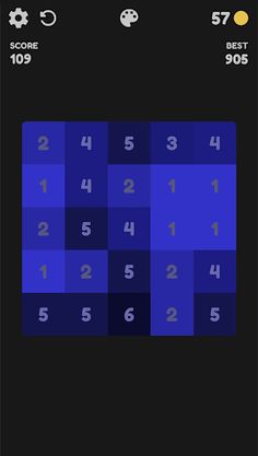 Merge Black Puzzle - Screenshot 2