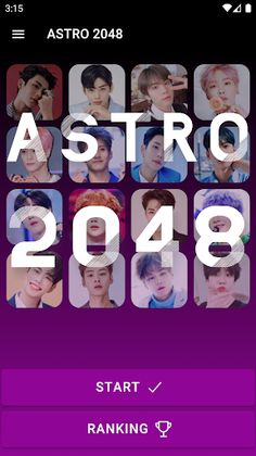 ASTRO 2048 Game - Screenshot 1