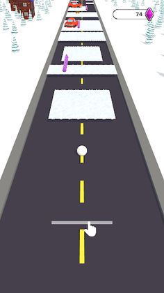 Snowman Run - Screenshot 1