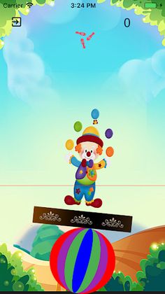 Balancing Clown Game - Screenshot 2