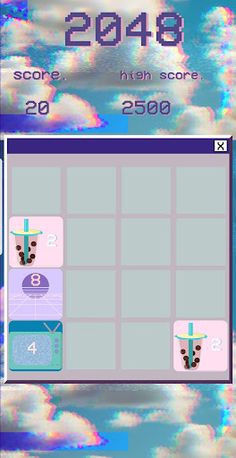 2048 pastelwave - Screenshot 2