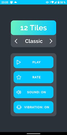 12 Tiles - Memory training gam - Screenshot 1