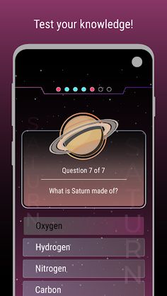 Solar System Quiz - Screenshot 2
