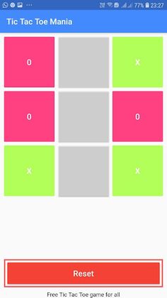 Tic Tac Toe Mania - Screenshot 1