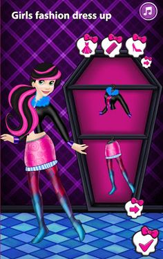 Girls fashion dress up games - Screenshot 1