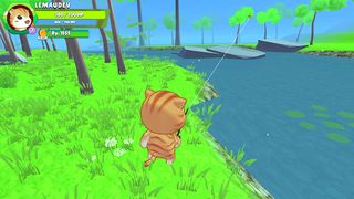 Fishing Cat Simulator 3D - Screenshot 2