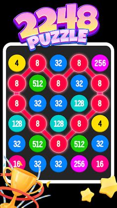 2248 - Number Puzzle Game - Screenshot 1
