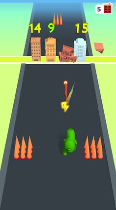 Godzilla Run - Screenshot 1