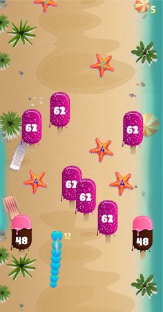 ular vs eskrim new - Screenshot 1