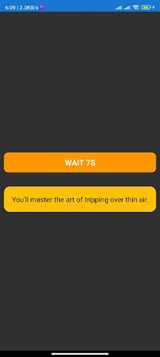 Fortune Cookie App - Screenshot 2