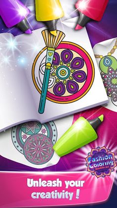 Mandala Art: Fashion Coloring  - Screenshot 3
