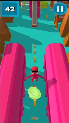 Subway Alien Escape-Runner 3D - Screenshot 3