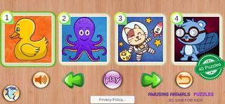Amusing Animals Puzzles - Screenshot 1