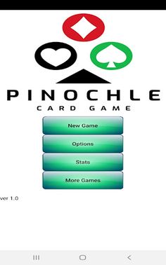 Pinochle Card Game - Screenshot 1