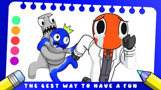 Garten of Rainbow coloring - Screenshot 3