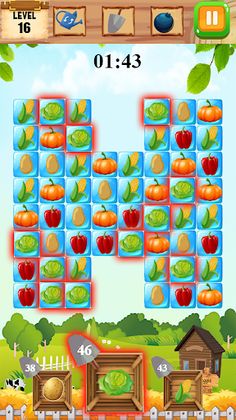 Veggie Puzzle Match - Screenshot 4