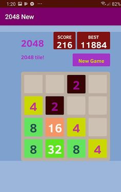 2048 New - Screenshot 1