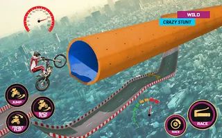 Racing Bike Stunt Games Master - Screenshot 3