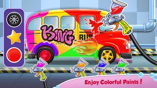 School Bus Wash & Repair Game - Screenshot 2