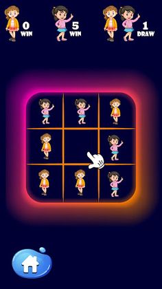 Tic Tac Toe Characters - Screenshot 1