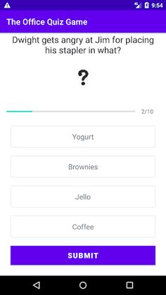 The Office Quiz Game - Screenshot 2