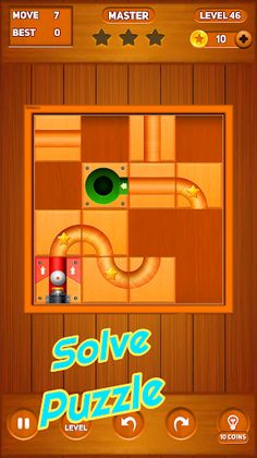 Unroll Ball - Slide Puzzle - Screenshot 1
